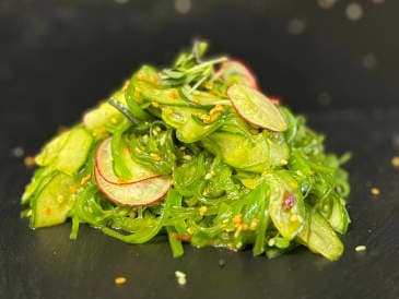 Wakame Gurke Salat